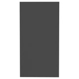 Side Table Grey 50x26x50 cm Engineered Wood - 45-Degree Angle