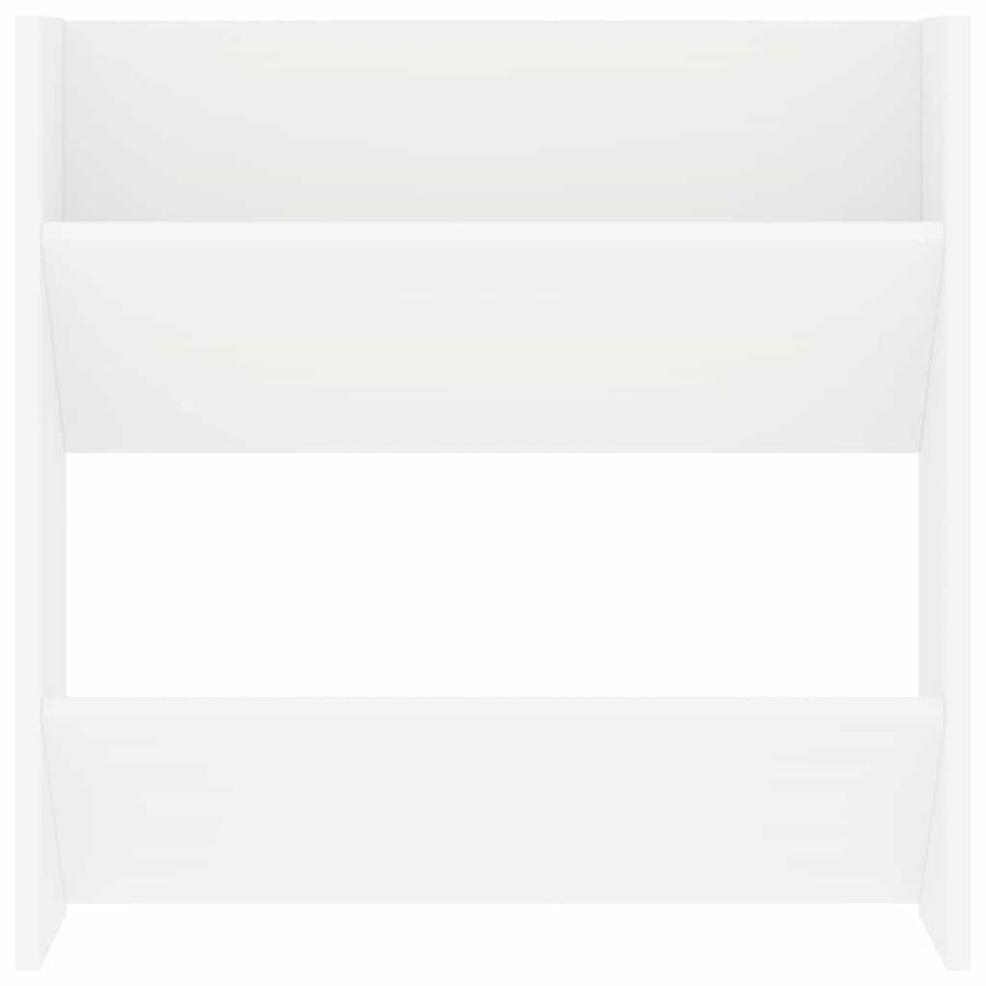 Wall Shoe Cabinets 4 pcs White 60x18x60 cm Engineered Wood