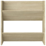 Wall Shoe Cabinets 2 pcs Sonoma Oak 60x18x60cm Engineered Wood