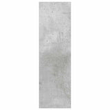 Wall Shoe Cabinets 2 pcs Concrete Grey 60x18x60 cm Engineered Wood - Close-Up Angle