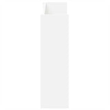 Wall Shoe Cabinet 2 pcs White 80x18x60 cm Engineered Wood