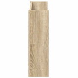Wall Shoe Cabinets 2 pcs Sonoma Oak 80x18x60cm Engineered Wood - Rear View