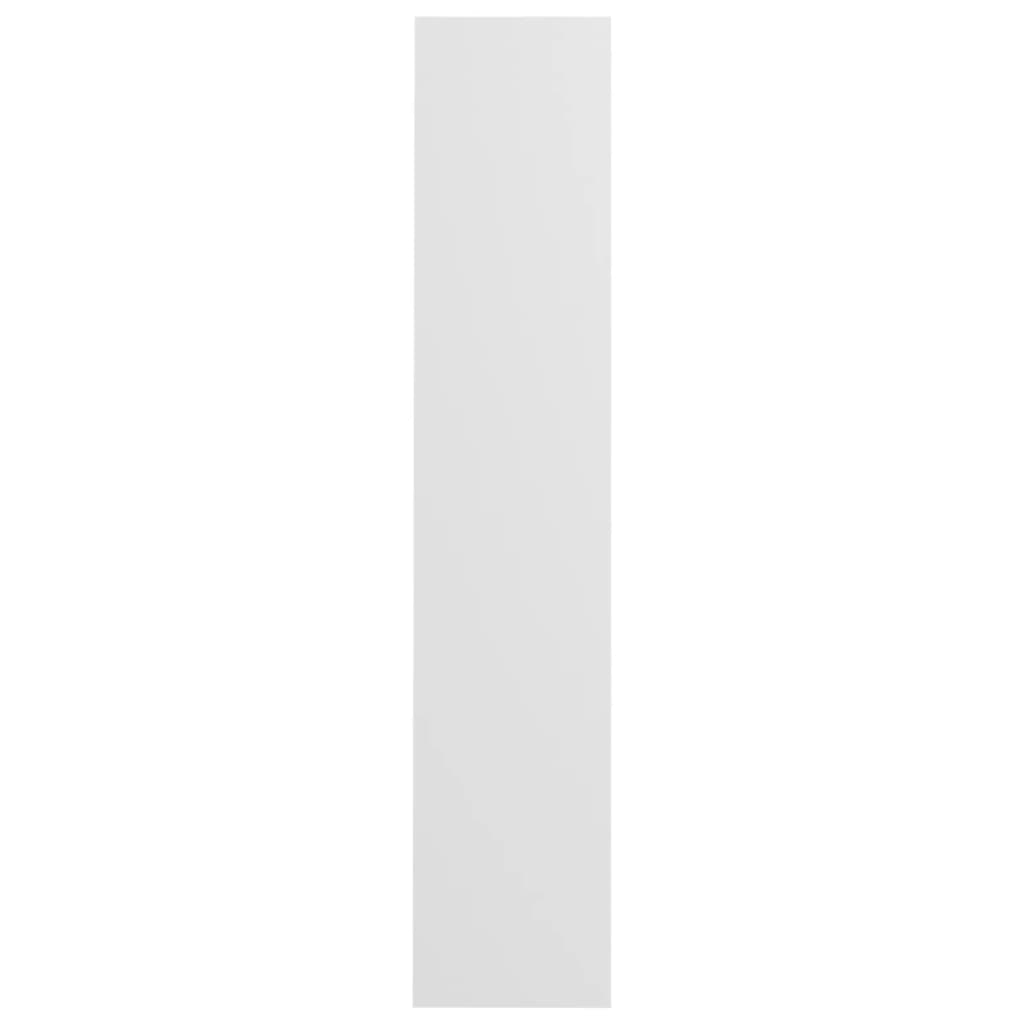 Wall Shoe Cabinets 2 pcs White 60x18x90 cm Engineered Wood