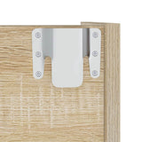 Wall Shoe Cabinets 2 pcs Sonoma Oak 60x18x90 cm Engineered Wood - Extra Image