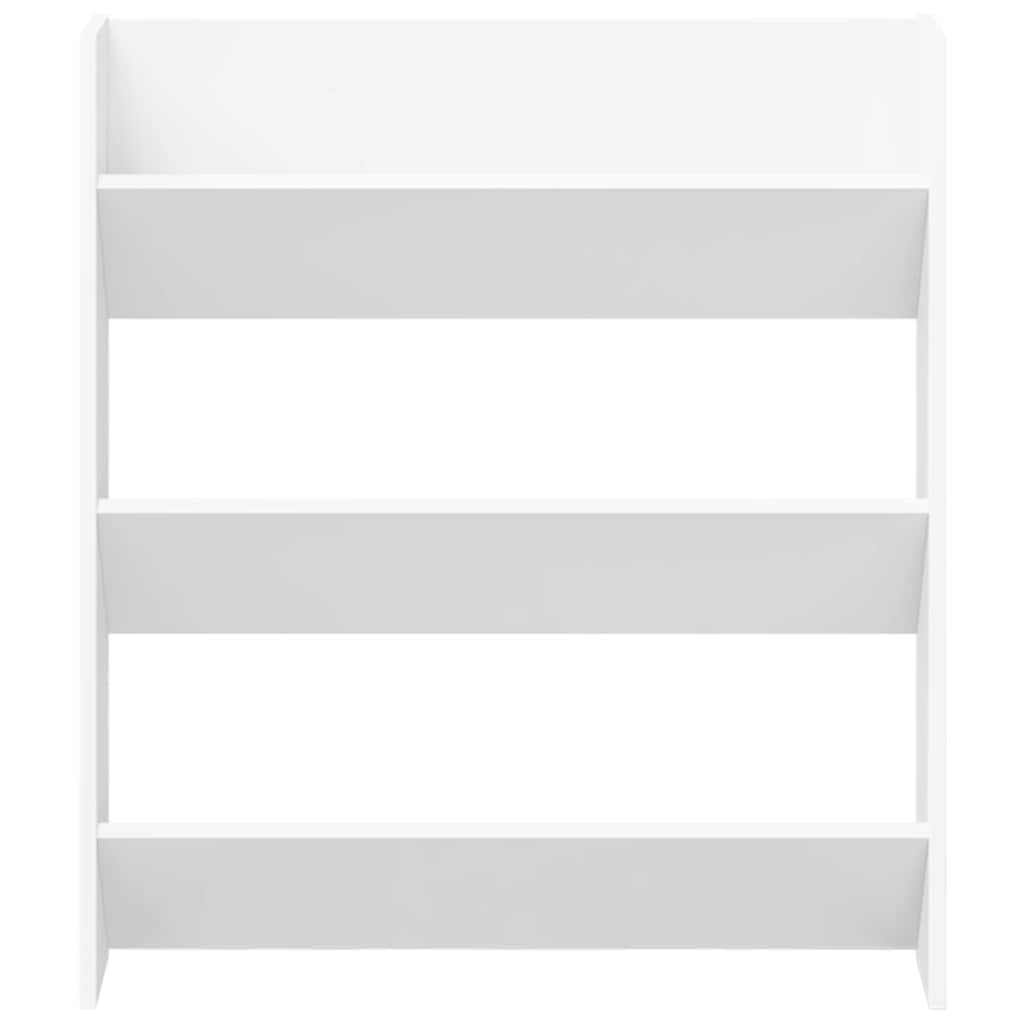 Wall Shoe Cabinets 2 pcs White 80x18x90 cm Engineered Wood