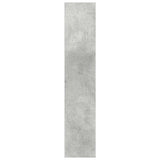 Wall Shoe Cabinets 2 pcs Concrete Grey 80x18x90 cm Engineered Wood