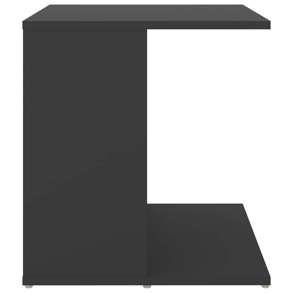 Side Table Grey 45x45x48 cm Engineered Wood