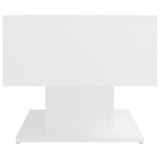 Coffee Table White 103.5x50x44.5 cm Engineered Wood - Top-Down View