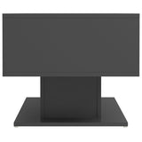 Coffee Table Grey 103.5x50x44.5 cm Engineered Wood - Top-Down View