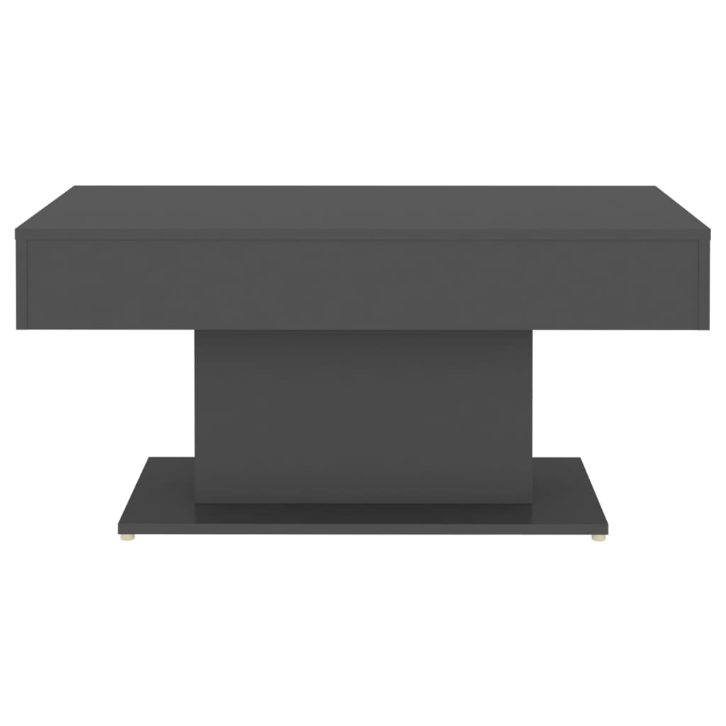 Coffee Table Grey 96x50x45 cm Engineered Wood