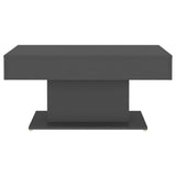 Coffee Table Grey 96x50x45 cm Engineered Wood
