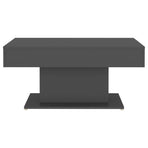 Coffee Table Grey 96x50x45 cm Engineered Wood
