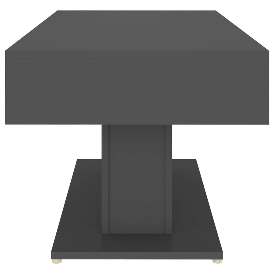 Coffee Table Grey 96x50x45 cm Engineered Wood