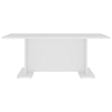 Coffee Table White 103.5x60x40 cm Engineered Wood