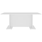 Coffee Table White 103.5x60x40 cm Engineered Wood