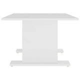 Coffee Table White 103.5x60x40 cm Engineered Wood