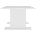 Coffee Table White 103.5x60x40 cm Engineered Wood