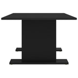 Coffee Table Black 103.5x60x40 cm Engineered Wood - 45-Degree Angle
