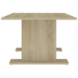 Coffee Table Sonoma Oak 103.5x60x40 cm Engineered Wood