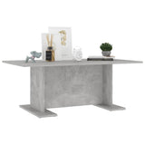 Coffee Table Concrete Grey 103.5x60x40 cm Engineered Wood - Side View