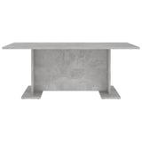 Coffee Table Concrete Grey 103.5x60x40 cm Engineered Wood - Top-Down View