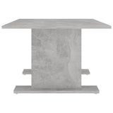 Coffee Table Concrete Grey 103.5x60x40 cm Engineered Wood - 45-Degree Angle