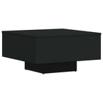 Coffee Table Black 60x60x31.5 cm Engineered Wood