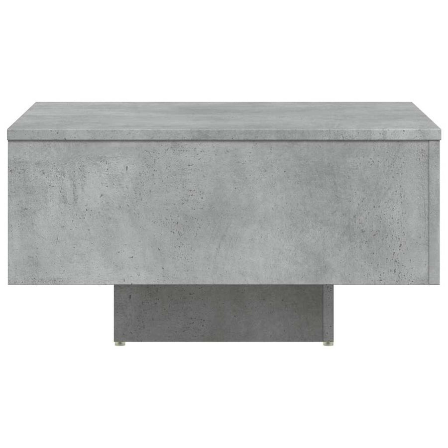 Coffee Table Concrete Grey 60x60x31.5 cm Engineered Wood
