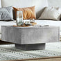 Coffee Table Concrete Grey 60x60x31.5 cm Engineered Wood