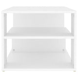 Coffee Table White 100x50x40 cm Engineered Wood