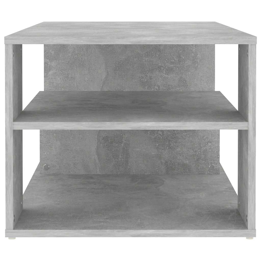 Coffee Table Concrete Grey 100x50x40 cm Engineered Wood
