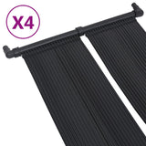 Solar Pool Heater Panel 4 pcs 80x310 cm - Front View