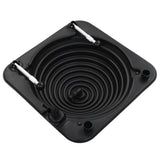 Solar Pool Heaters 5 pcs 75x75x36 cm HDPE Aluminium - Front View