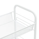 5-Tier Kitchen Trolley White 46x26x105 cm Iron