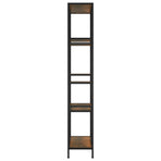 Book Shelf 80x30x180 cm Steel and Engineered Wood