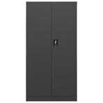 Locker Cabinet Anthracite 90x40x180 cm Steel