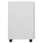 Mobile File Cabinet Light Grey 39x45x67 cm Steel