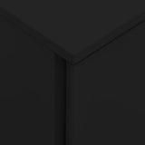 Mobile File Cabinet Black 39x45x67 cm Steel