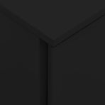 Mobile File Cabinet Black 39x45x67 cm Steel