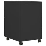 Mobile File Cabinet Anthracite 39x45x60 cm Steel - Top-Down View