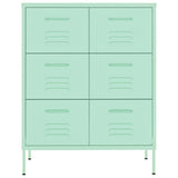 Drawer Cabinet Mint 80x35x101.5 cm Steel