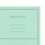 Drawer Cabinet Mint 80x35x101.5 cm Steel - Close-Up Angle