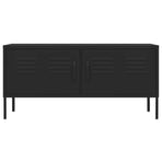 TV Cabinet Black 105x35x50 cm Steel