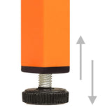 Locker Cabinet Orange 35x46x180 cm Steel - Low Angle