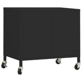 Storage Cabinet Black 60x35x56 cm Steel - 45-Degree Angle