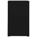 Filing Cabinet Black 46x62x102.5 cm Steel