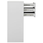 Office Cabinet Light Grey 90x40x102 cm Steel