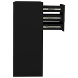 Office Cabinet Black 90x40x102 cm Steel