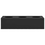 Office Flower Box Anthracite 90x40x23 cm Steel