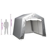 Storage Tent 300x300 cm Steel Grey